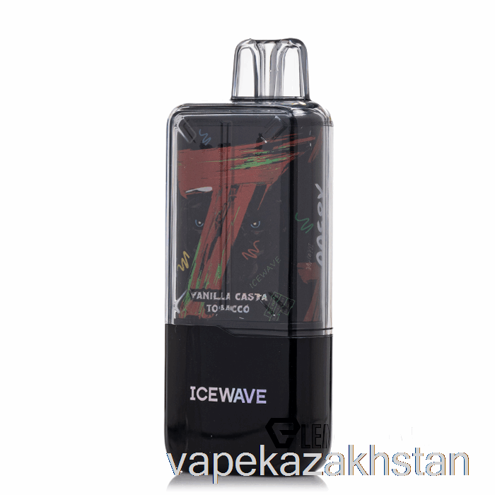 Vape Disposable ICEWAVE X8500 Disposable Vanilla Casta Tobacco
